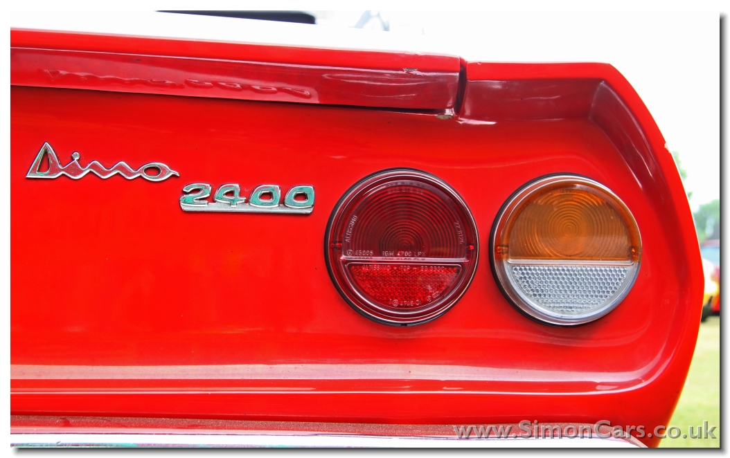 Simon Cars - Fiat Dino and Ferrari Dino, the cars named in honour
